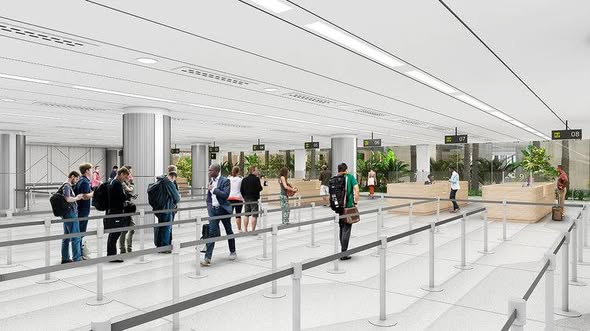 Hewanorra Airport exterior render
